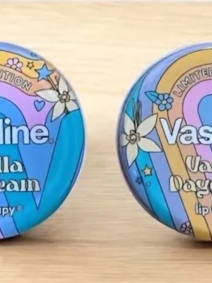 2× Vaseline Lip Therapy Tin Vanilla Daydream 20g Limited Edition Lip Balm