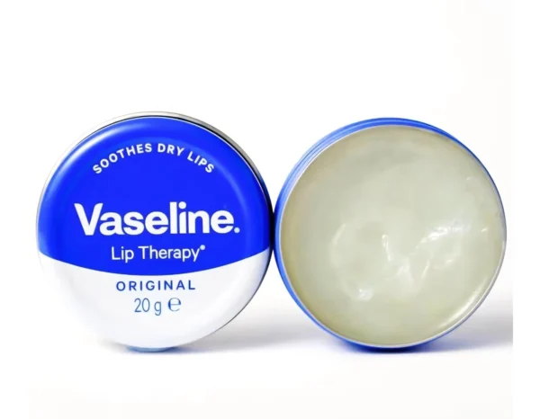 3× Vaseline Lip Therapy Original 20g Classic Petroleum Jelly Balm for Dry Lips