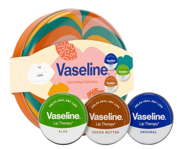 3× Vaseline Lip Therapy Petroleum Jelly Aloe Vera Original Cocoa Butter 20g