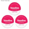 3× Vaseline Lip Therapy Petroleum Jelly Rosy Lips 20g Pack of 3