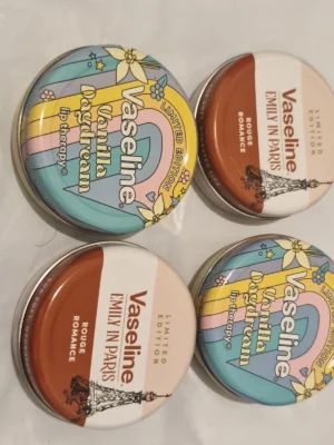 4×-Vaseline-Lip-Balm-Daydream-Vanilla-and-Emily-In-Paris-Limited-Edition