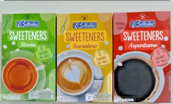 600-Counts-3×-Belbake-Sweetener-0-Calorie-Stevia-Sucralose-Aspartame