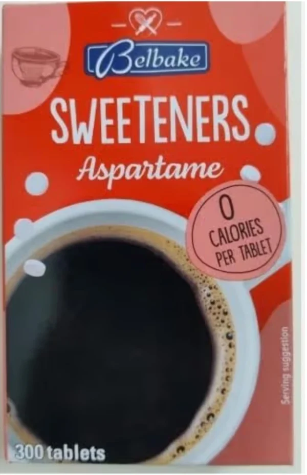 Belbake Aspartame Sweetener Zero Calorie Sugar Free 300 Count Pack of 1