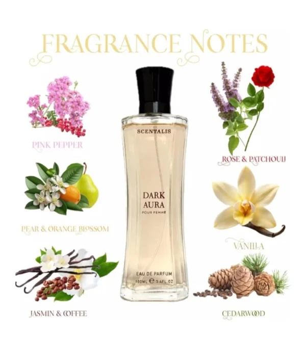 Dark Aura Pour Femme Eau De Parfum For Women From Scentalis 100ml