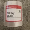 Sellotape 2.4cm x 35m Clear Transparent Sticky Tape 4 Rolls Packaging Tape
