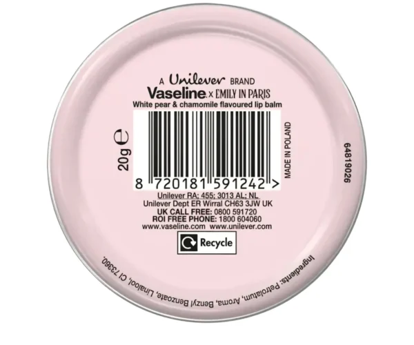 Vaseline Emily in Paris Rouge Romance Tin Limited Edition 20g