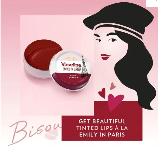Vaseline Emily in Paris Rouge Romance Tin Limited Edition 20g