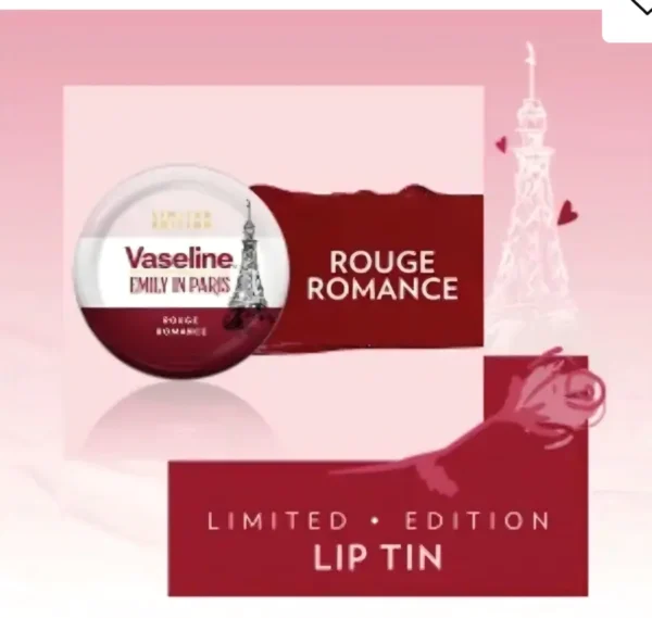 Vaseline Emily in Paris Rouge Romance Tin Limited Edition 20g
