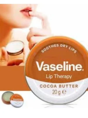 Vaseline Lip Balm Therapy Cocoa Butter Petroleum Jelly 20g