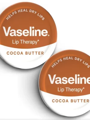 Vaseline Lip Balm Therapy Cocoa Butter Petroleum Jelly Tin Pot 20g Dry Lips