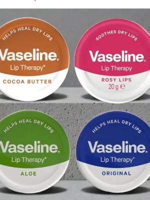 Vaseline Lip Therapy Balm Petroleum Jelly 20g Pocket Size Pots