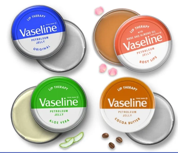 Vaseline Lip Therapy Balm Petroleum Jelly 20g Pocket Size Pots