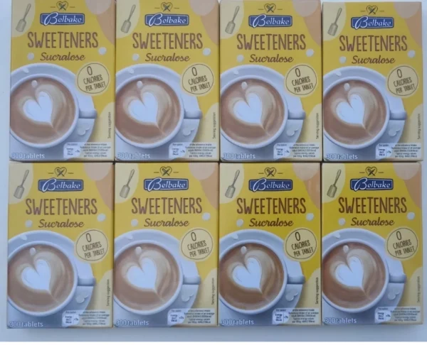 2400 Counts 8× Belbake Calorie Free Sweetener 300 Count Each Pack